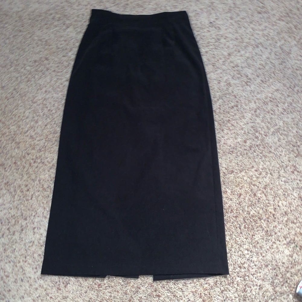 Vintage long black skirt